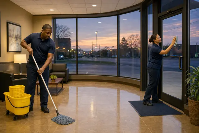 Commercial cleaning services in Canton, Ohio by Phillips Care Cleaning