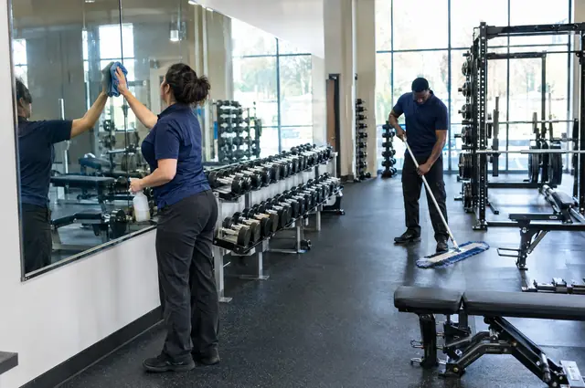 Locker Rooms, Showers and the Gym Smell