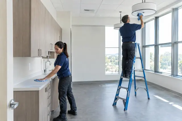 Post construction cleaning